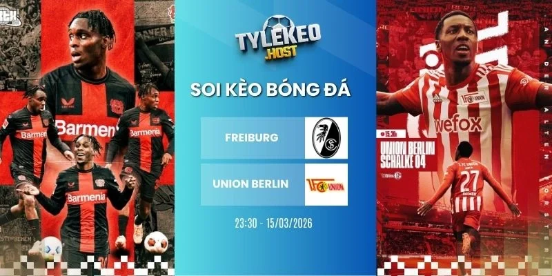 tỷ lệ kèo khi soi kèo nhà cái Freiburg vs Union Berlin - Bundesliga, 15/03/2026